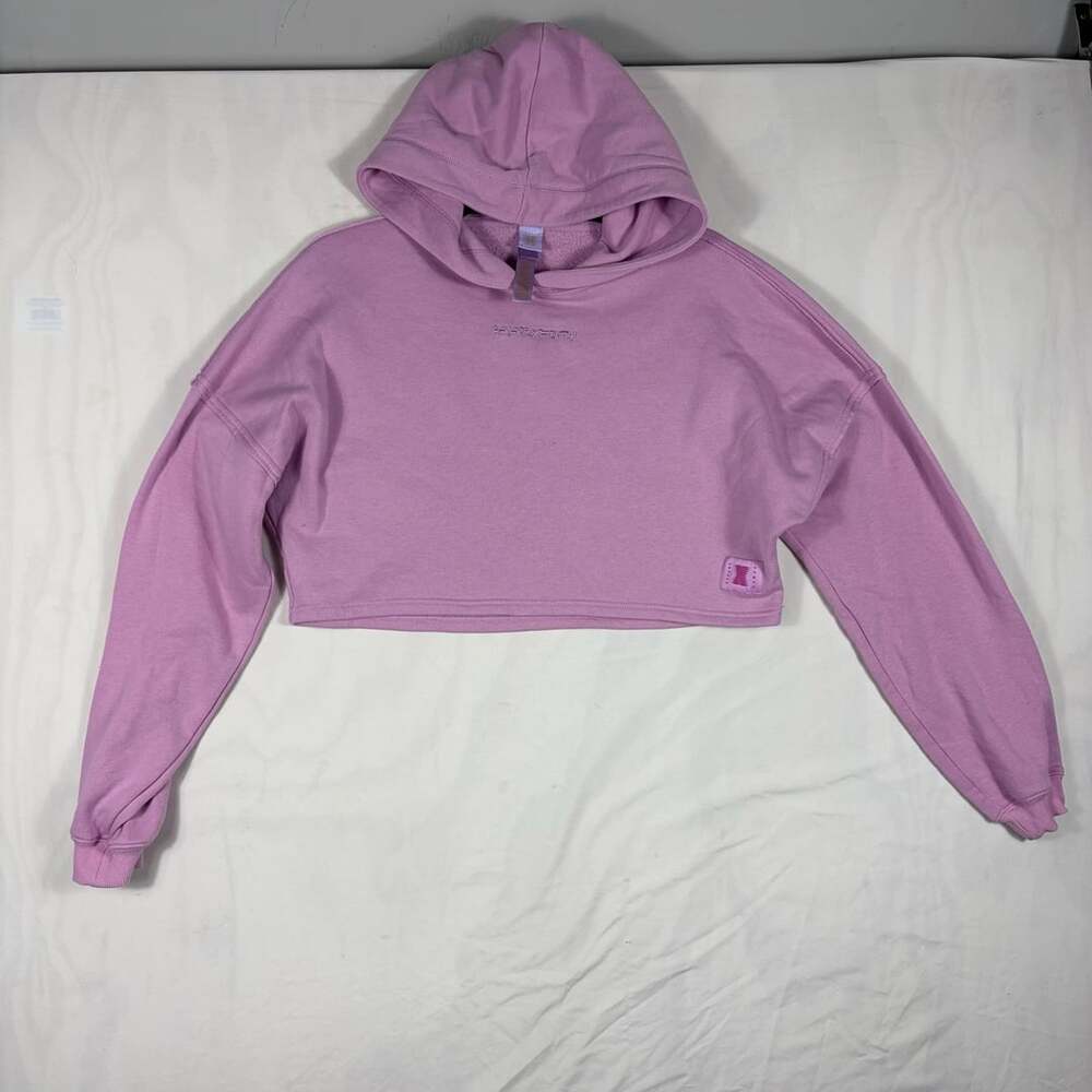 Savage X Fenty Essential Cropped Hoodie Size XS Purple